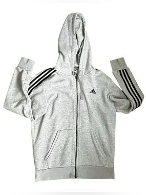 Medium Adidas Grey and black Track Suit